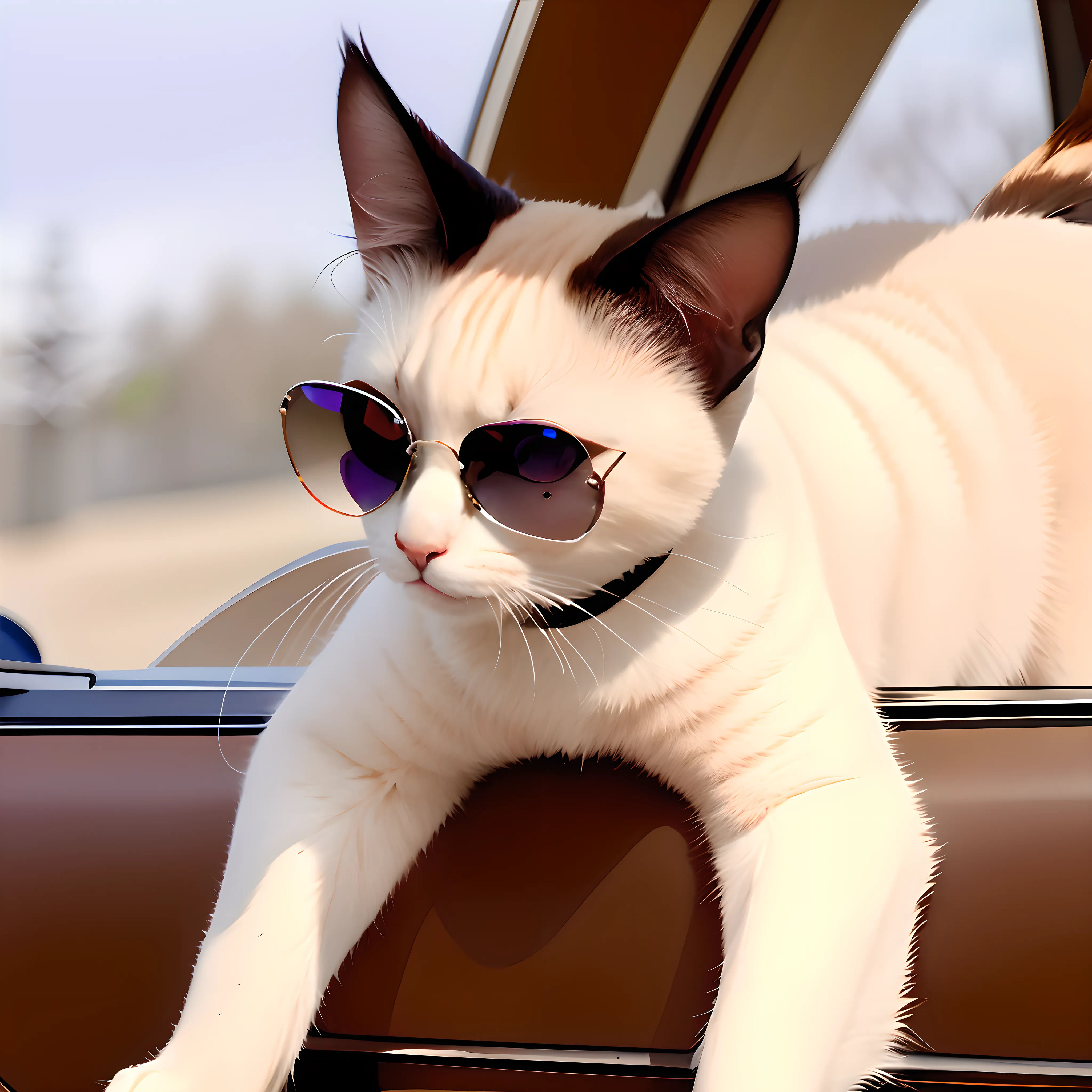 sunglasses cat